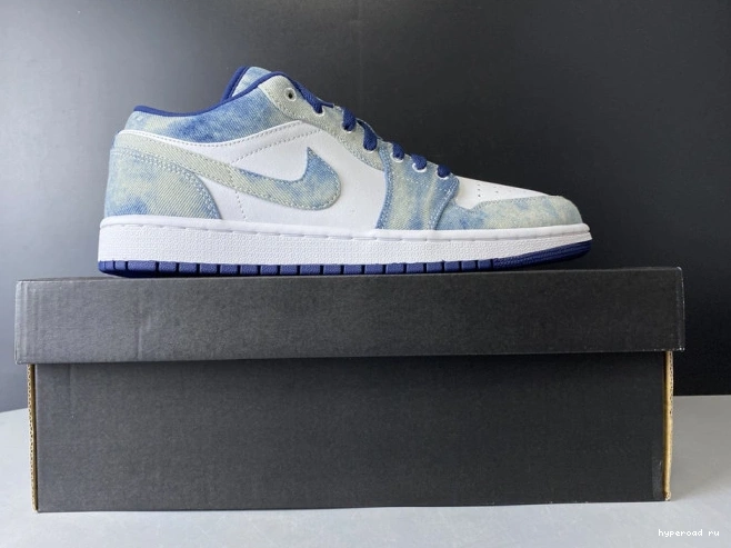 Denim Jordan 1 Air Low Washed CZ8455-100 0607
